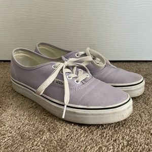 Vans Authentic Shoes in Lavender